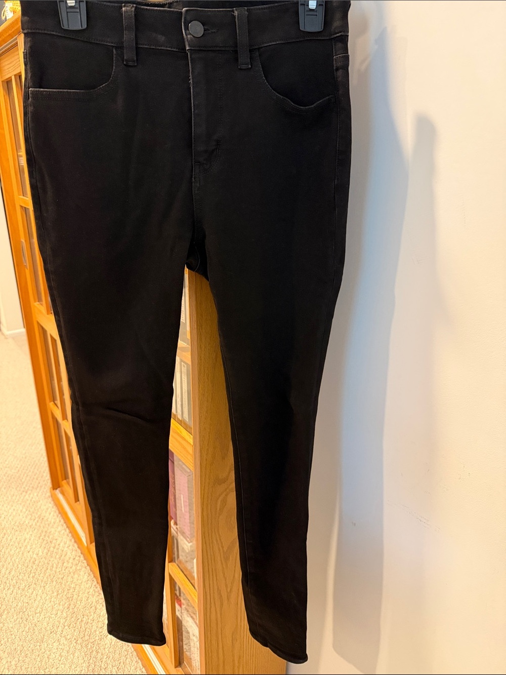 American Eagle Outfitters Black Skinny Jeans dream stretch 6 regular